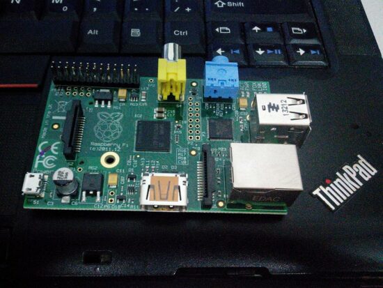 Raspberry Pi type B - Made in UK