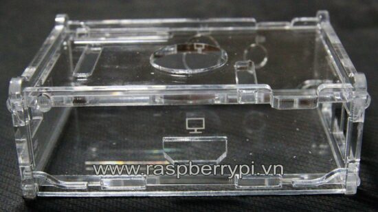 Vỏ mica trong suốt lắp ghép cho Raspberry Pi B - Ảnh 3
