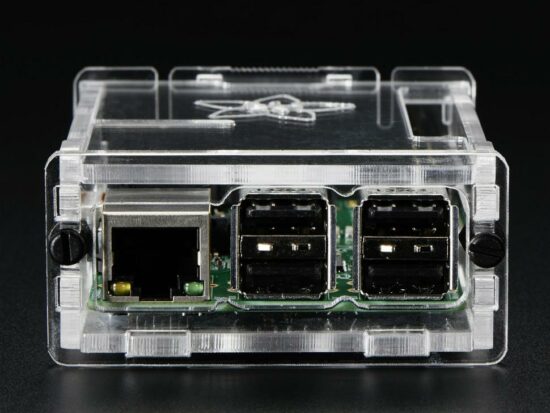 Case mica trong lắp ghép cho Raspberry Pi B+ - Ảnh 2