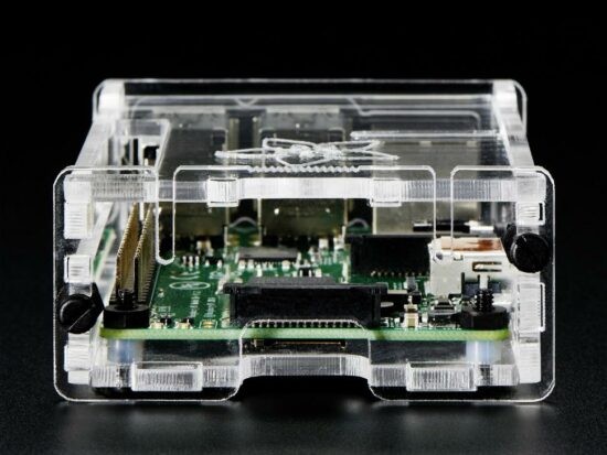 Case mica trong lắp ghép cho Raspberry Pi B+ - Ảnh 3