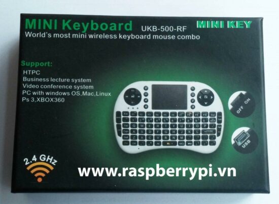 Bàn phím mini UKB-500-RF 2.4G - Ảnh 5