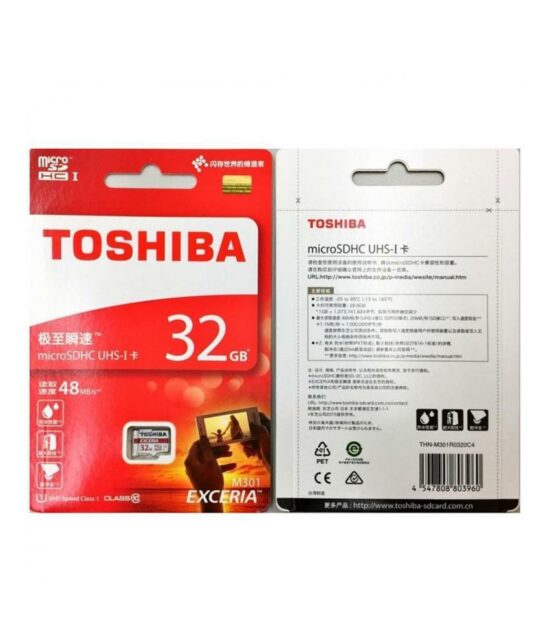 Thẻ nhớ MicroSD Toshiba 32GB class 10 - Ảnh 2