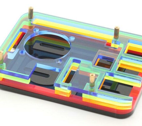 Rainbow Case - Vỏ bảy sắc cầu vồng - Hỗ trợ cắm màn 3.5"