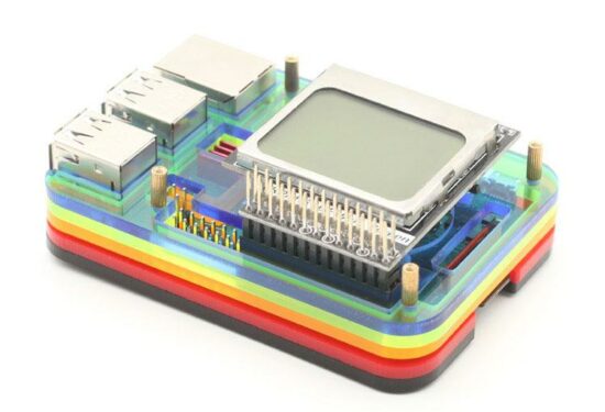 Rainbow Case - Vỏ bảy sắc cầu vồng - Hỗ trợ cắm màn 3.5" - Ảnh 2