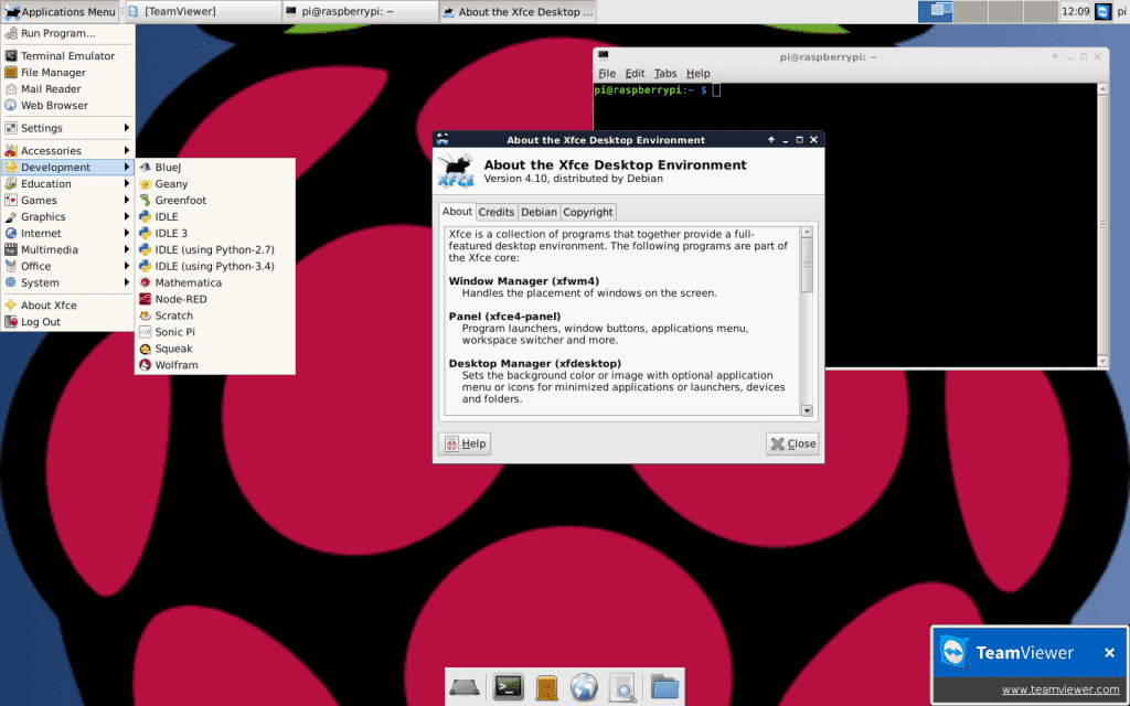 Cài đặt giao diện XFCE desktop trên Raspbian