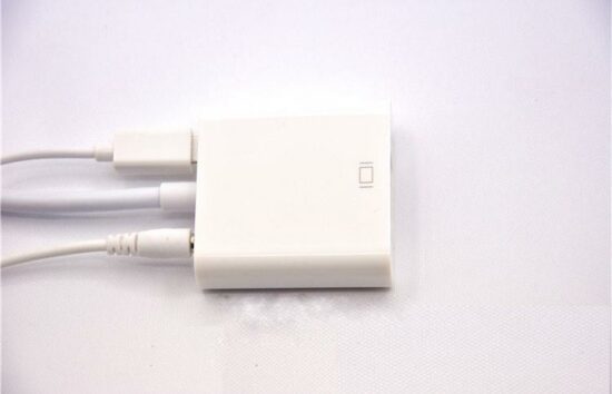 Cáp chuyển HDMI - VGA - Có Audio và nguồn ngoài - Ảnh 2