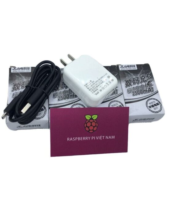 Nguồn Teclast TP-U25 5V - 2.5A cho Raspberry Pi 3