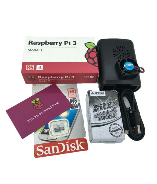 Combo Raspberry Pi 3 Starter Kit