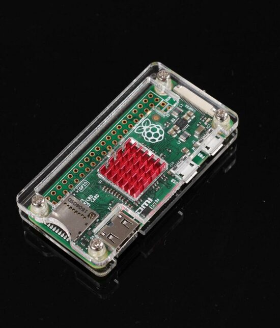Vỏ case mica Raspberry Pi Zero W kèm tản nhiệt - Ảnh 3
