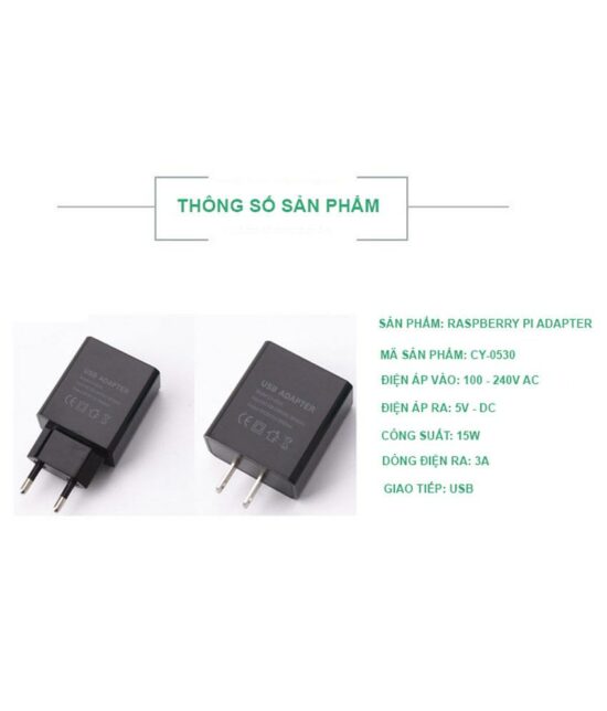 Nguồn điện 5V - 3A CY-0530 - Ảnh 5