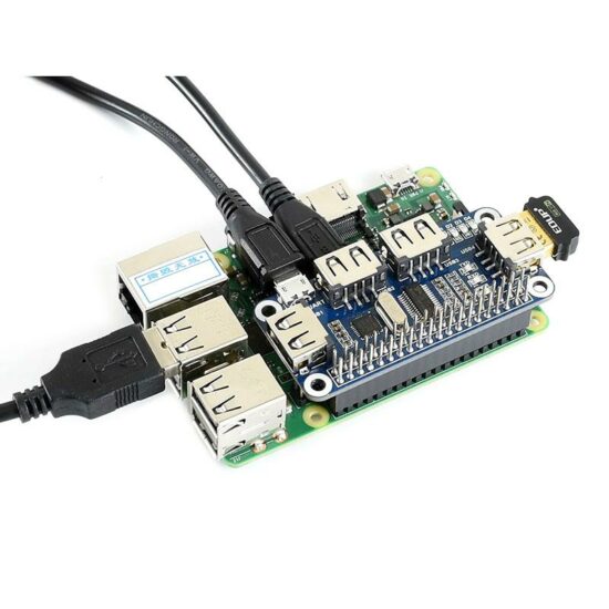 USB HUB HAT 4 cổng cho Raspberry Pi - Ảnh 3