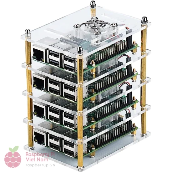 Raspberry Pi Rack Case - Cluster Case