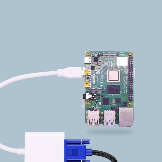 Cáp MicroHDMI - VGA cho Raspberry Pi 4 - Ảnh 4