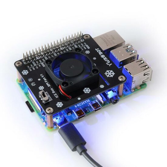 ICE Box - RPI Fan V1 - Quạt làm mát có đèn LED - Ảnh 3