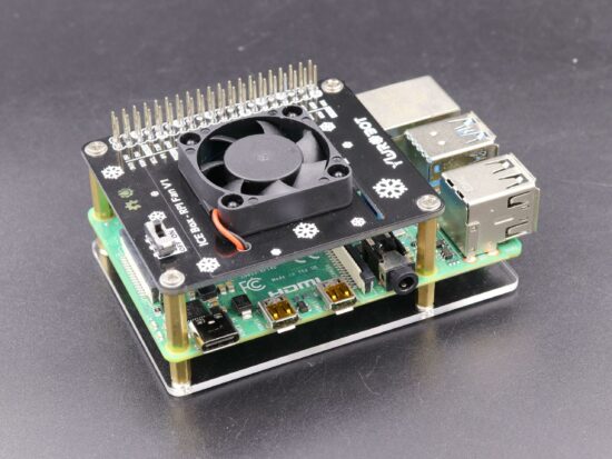 ICE Box - RPI Fan V1 - Quạt làm mát có đèn LED - Ảnh 2