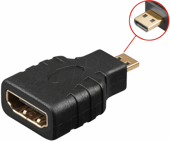 Đầu chuyển Micro HDMI sang HDMI Female - Ảnh 2