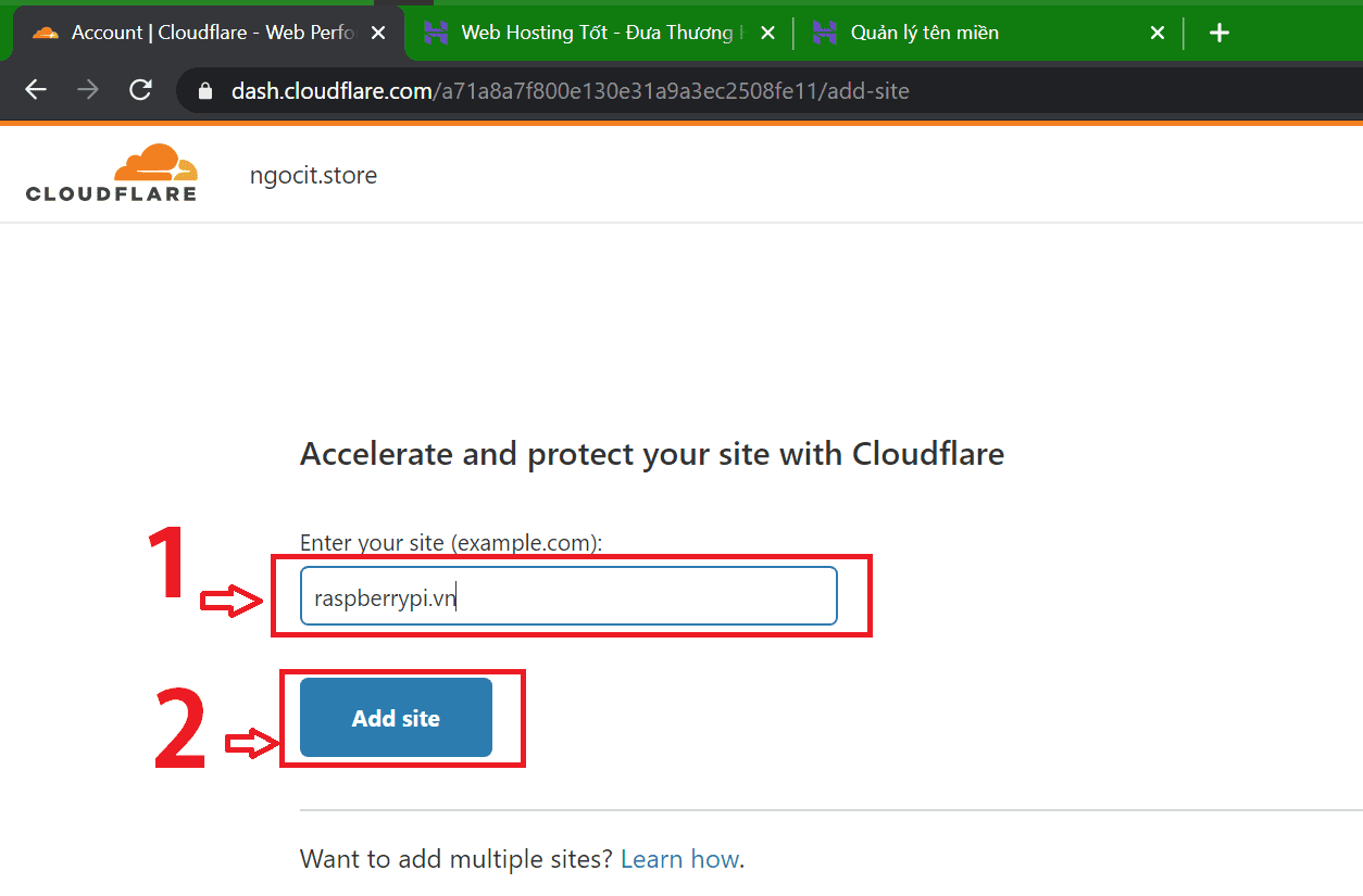 DynDNS với Cloudflare