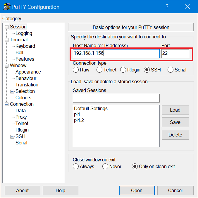 Cài đặt Putty