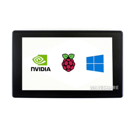 Màn hình 7 inch HDMI (H) (kèm case), cảm ứng điện dung, 1024x600, IPS
