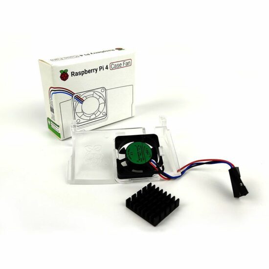 Quạt chính hãng Raspberry Pi 4 - Kèm tản nhiệt, hỗ trợ điều chỉnh tốc độ