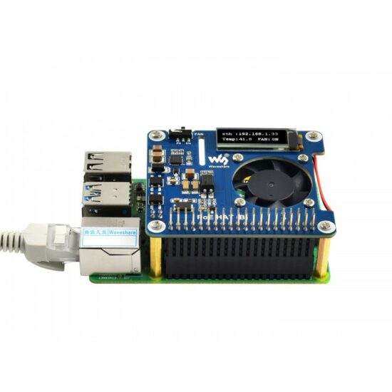 PoE HAT (B) cho Raspberry Pi 3B+/4B WaveShare - Ảnh 3