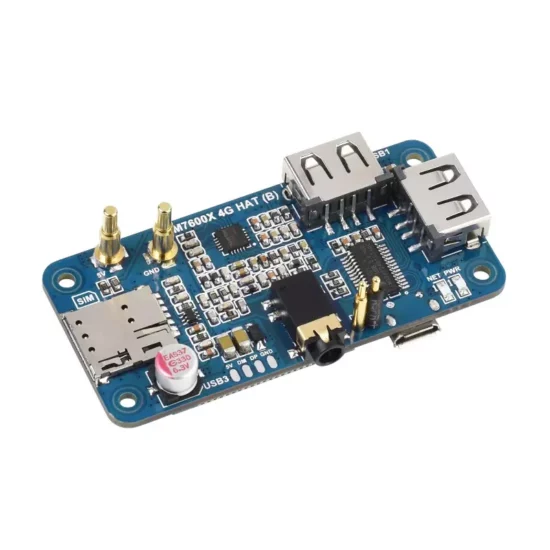 SIM7600G-H 4G HAT (B) cho Raspberry Pi - Hỗ trợ LTE Cat-4 4G / 3G / 2G, định vị GNSS Positioning, băng tần toàn cầu - Ảnh 4