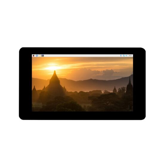 Màn hình cảm ứng điện dung 7inch - IPS, kết nối DSI, độ phân giải 800x480 - Kèm vỏ case - Ảnh 4