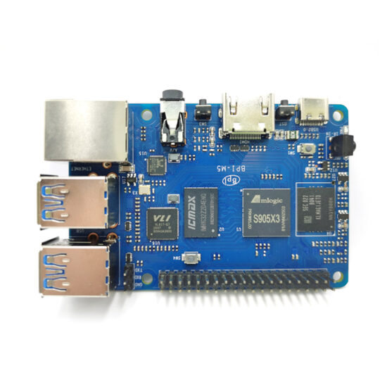 Mạch Banana Pi BPI-M5 Amlogic S905x3 16G eMMC LAN Gigabit USB 3.0 - Ảnh 3