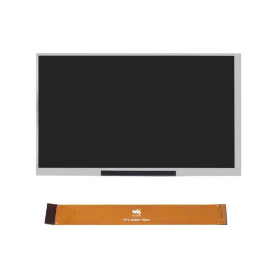 Màn hình tích hợp 7" IPS 1024 x 600 - Thiết kế mỏng và nhẹ - Ảnh 6