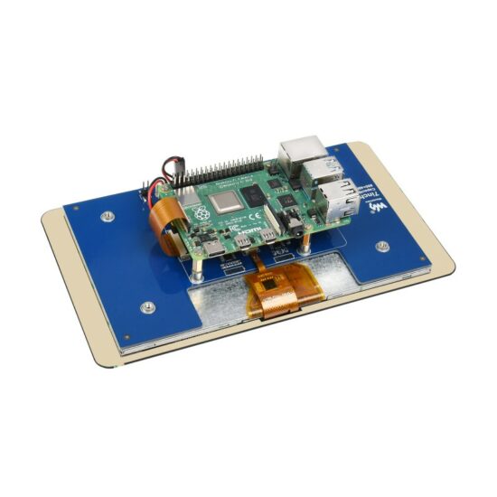 Màn hình cảm ứng điện dung 7inch - IPS, kết nối DSI, độ phân giải 800x480 - Kèm vỏ case - Ảnh 6