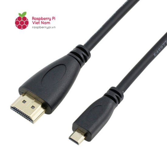 Cáp MicroHDMI - HDMI Raspberry Pi 4, 5 - Ảnh 5