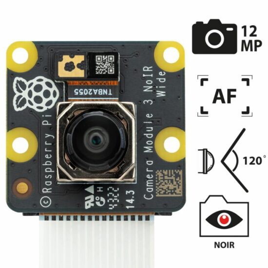 Raspberry Pi Camera Module V3 - 12MP - Ống kính Lấy nét Tự động - Ảnh 4