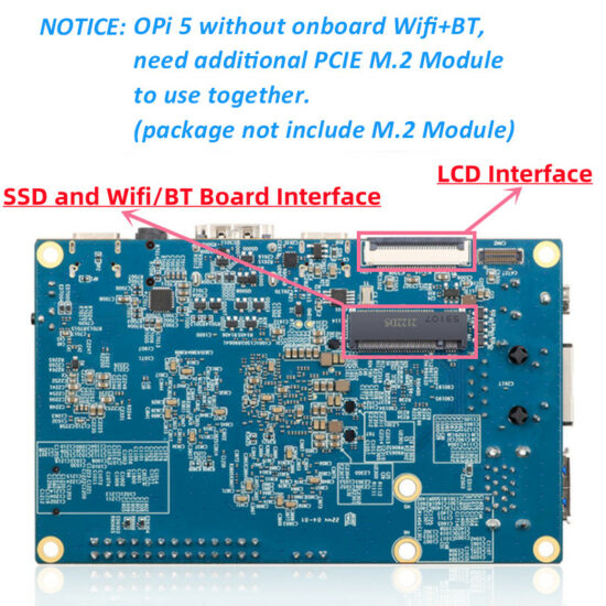 Mạch máy tính nhúng Orange Pi 5 - 4GB RAM - Ảnh 5
