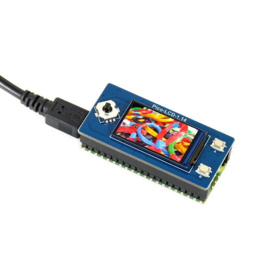 Màn hình LCD 1.14" Raspberry Pi Pico, 65K màu, 240x135, SPI