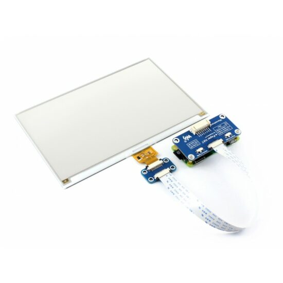 Màn hình E-Ink 7.5inch HAT - 640x384 pixel cho Raspberry Pi, ba màu vàng/đen/trắng - Ảnh 2