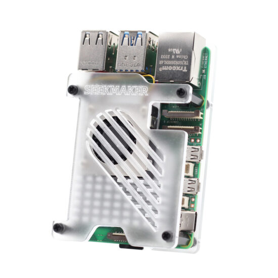 Vỏ Acrylic mờ nhiều màu Raspberry Pi 5 - Tương thích Active Cooler - Ảnh 4
