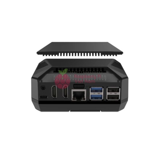 Vỏ nhôm Argon One V3 kèm Adapter NVMe cho Raspberry Pi 5 - Ảnh 3