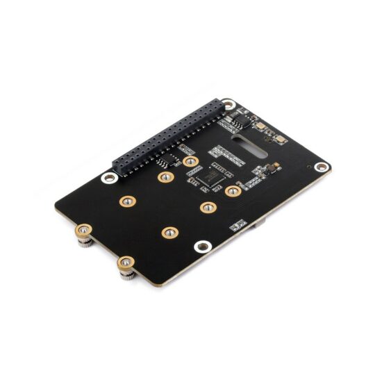 Bộ chuyển đổi M.2 PCIe sang 2 kênh NVMe HAT phiên bản B cho Raspberry Pi 5 - Ảnh 4