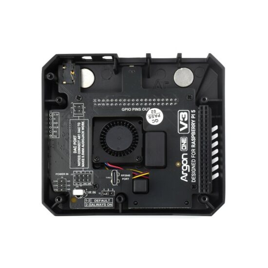 Vỏ nhôm Argon One V3 kèm Adapter NVMe cho Raspberry Pi 5 - Ảnh 2