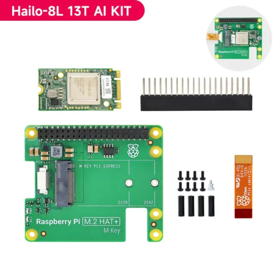 Raspberry Pi AI Kit - Bộ Kit AI 13 TOPS Hailo-8L cho Raspberry Pi 5 - Ảnh 3