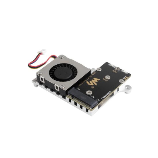 Mạch M.2 PCIe sang M.2 NVMe (E) kèm quạt Active Cooler cho Raspberry Pi 5 - Ảnh 3