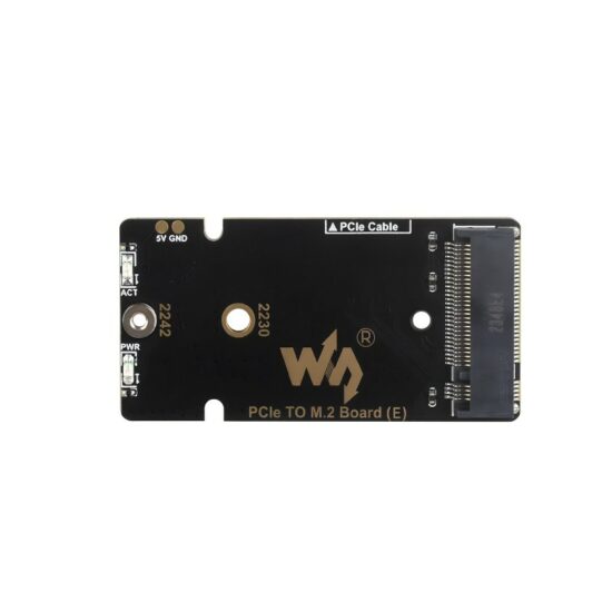 Mạch M.2 PCIe sang M.2 NVMe (E) kèm quạt Active Cooler cho Raspberry Pi 5 - Ảnh 6