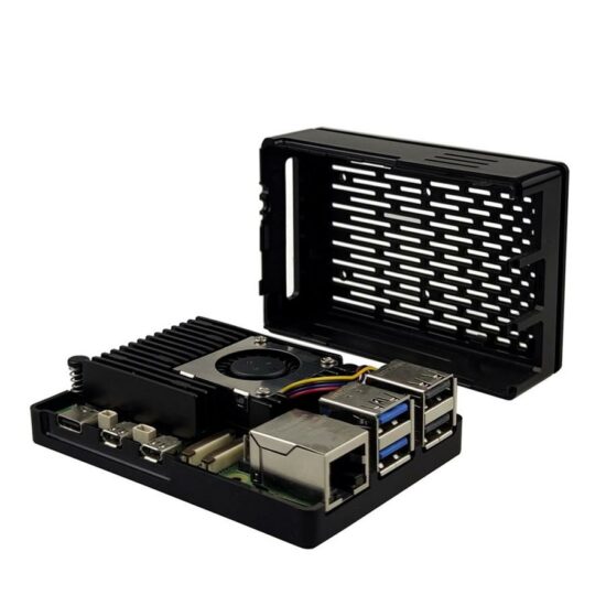 Vỏ nhựa ABS Raspberry Pi 5 - Ảnh 2
