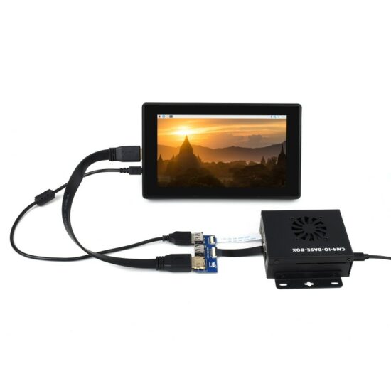 Mạch mở rộng IO, USB HDMI Adapter và vỏ kim loại Raspberry Pi CM 4 - Ảnh 4