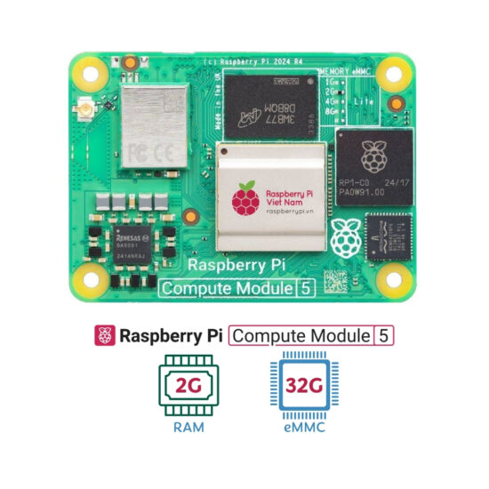Raspberry Pi Compute Module 5 (CM5) Wireless
