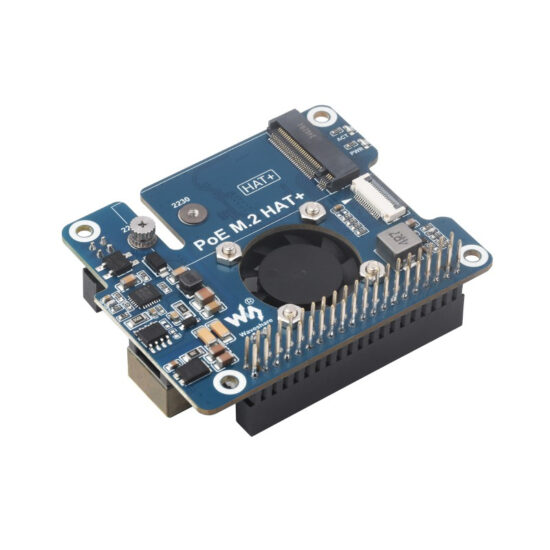 Mạch M.2 PCIe sang M.2 NVMe và PoE cho Raspberry Pi 5