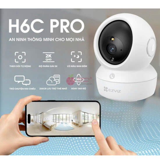 Camera WiFi quay quét EZVIZ H6c Pro 2K 3MP - Ảnh 3