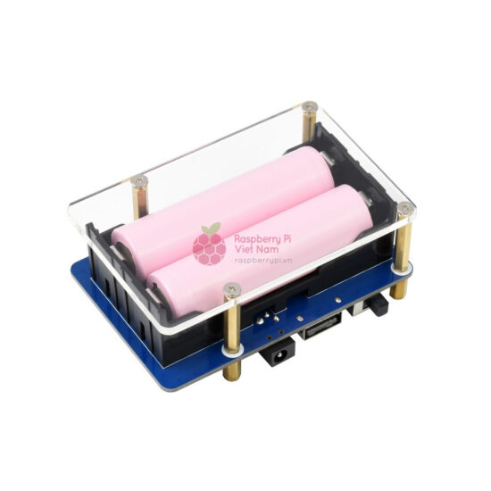 UPS HAT (B) cho Raspberry Pi - Đầu ra 5V 5A - Đầu nối chân Pogo - Ảnh 3