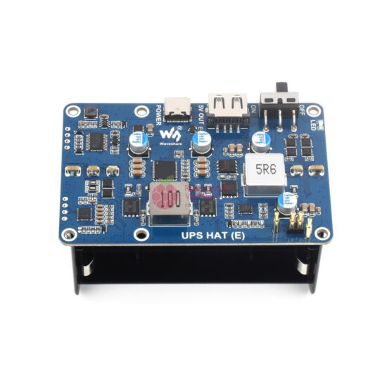 UPS HAT (E) Raspberry Pi - Đầu ra 5V 6A - Kết nối Pogo, sạc nhanh 2 chiều - Ảnh 3