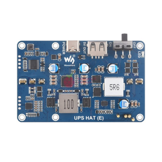 UPS HAT (E) Raspberry Pi - Đầu ra 5V 6A - Kết nối Pogo, sạc nhanh 2 chiều - Ảnh 4